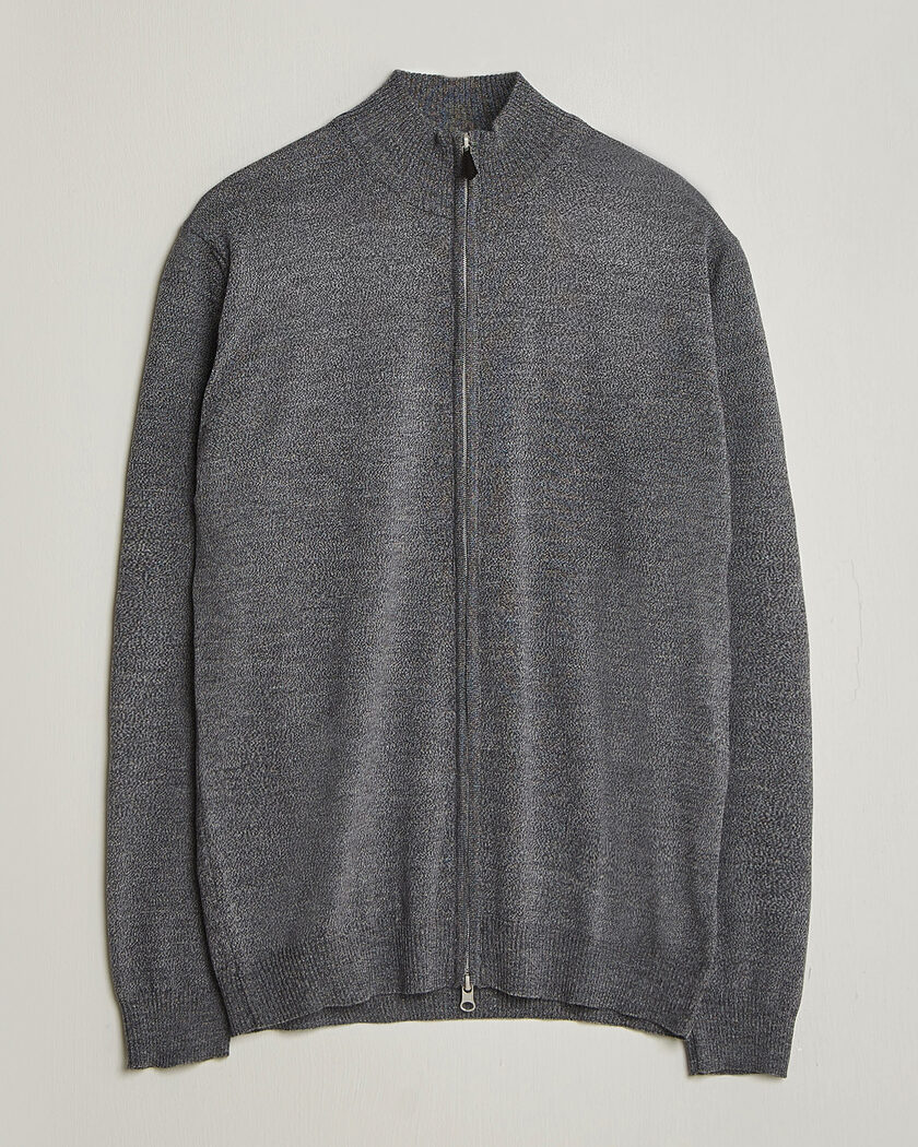 Stenströms Merino Full Zip Grey – Gris