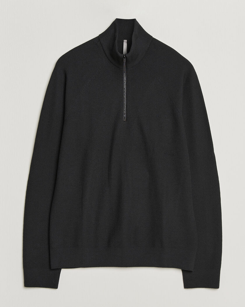Arc'teryx Veilance Conic Wool Half-Zip Black – Negro