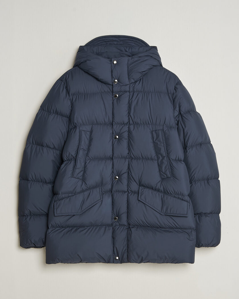 Woolrich Cloud Davis Parka Melton Blue – Azul