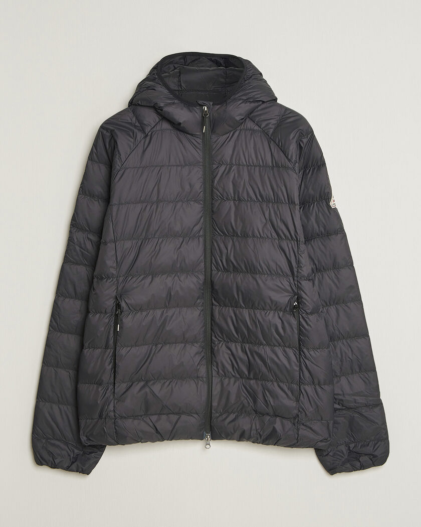 Pyrenex Guzet Hooded Down Jacket Black – Negro