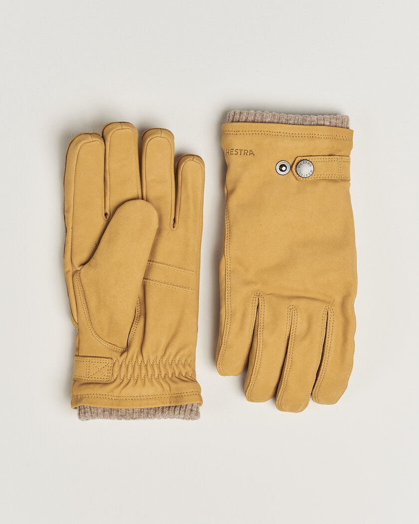 Hestra Bergvik Fleece Liner Buckle Nubuck Glove Tan – Amarillo