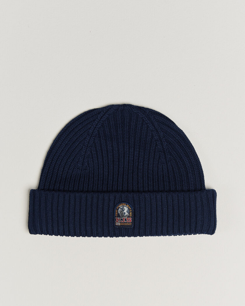 Parajumpers Matio Ribbed Hat Blue Navy – Azul