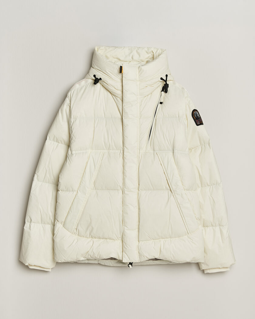 Parajumpers Cloud Ripstop Polar Puffer Jacket Warm Ivory – Blanco