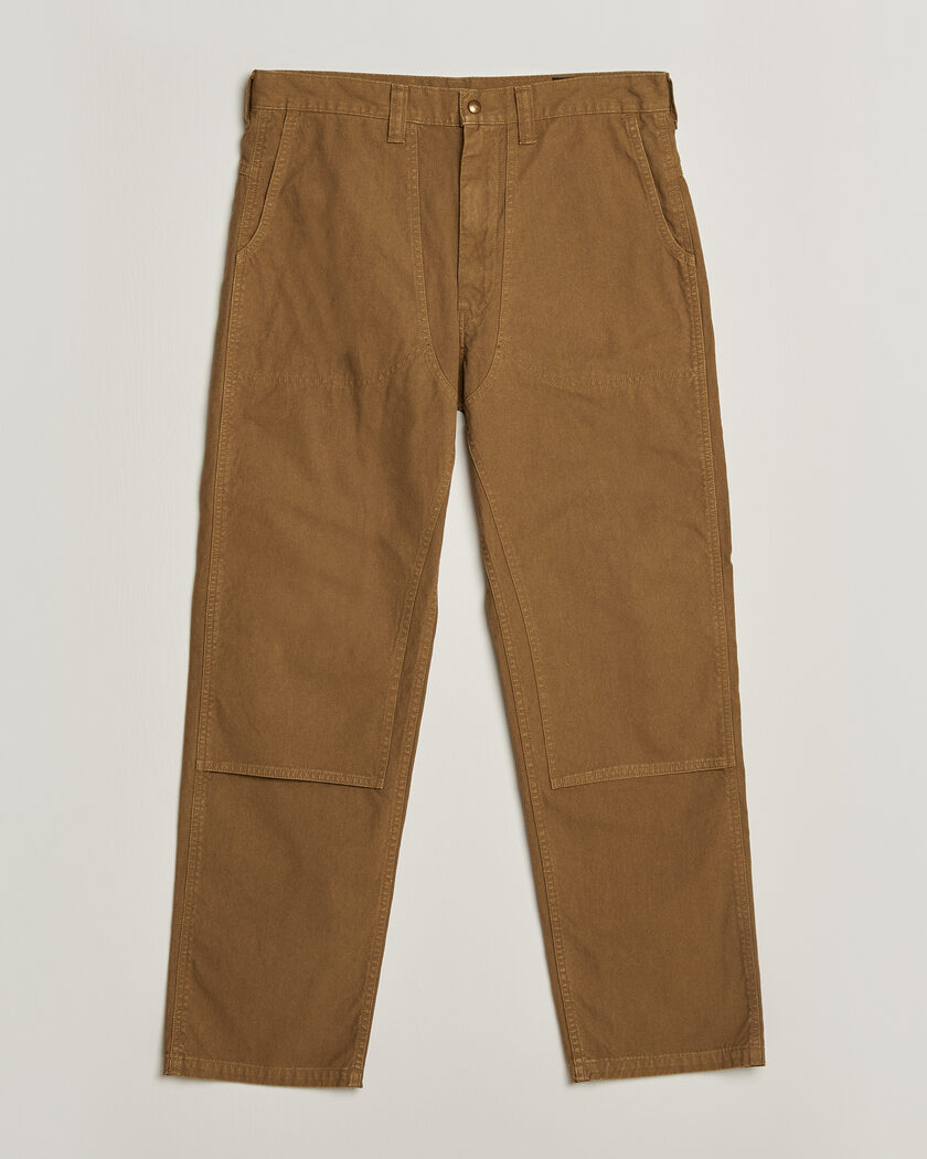 orSlow Double Knee Work Trousers Brown – Marrón