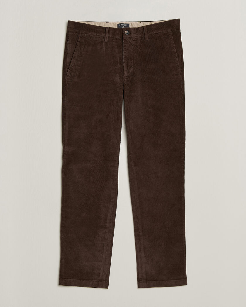 Dockers Cotton Slim Chino Hot Fudge – Marrón