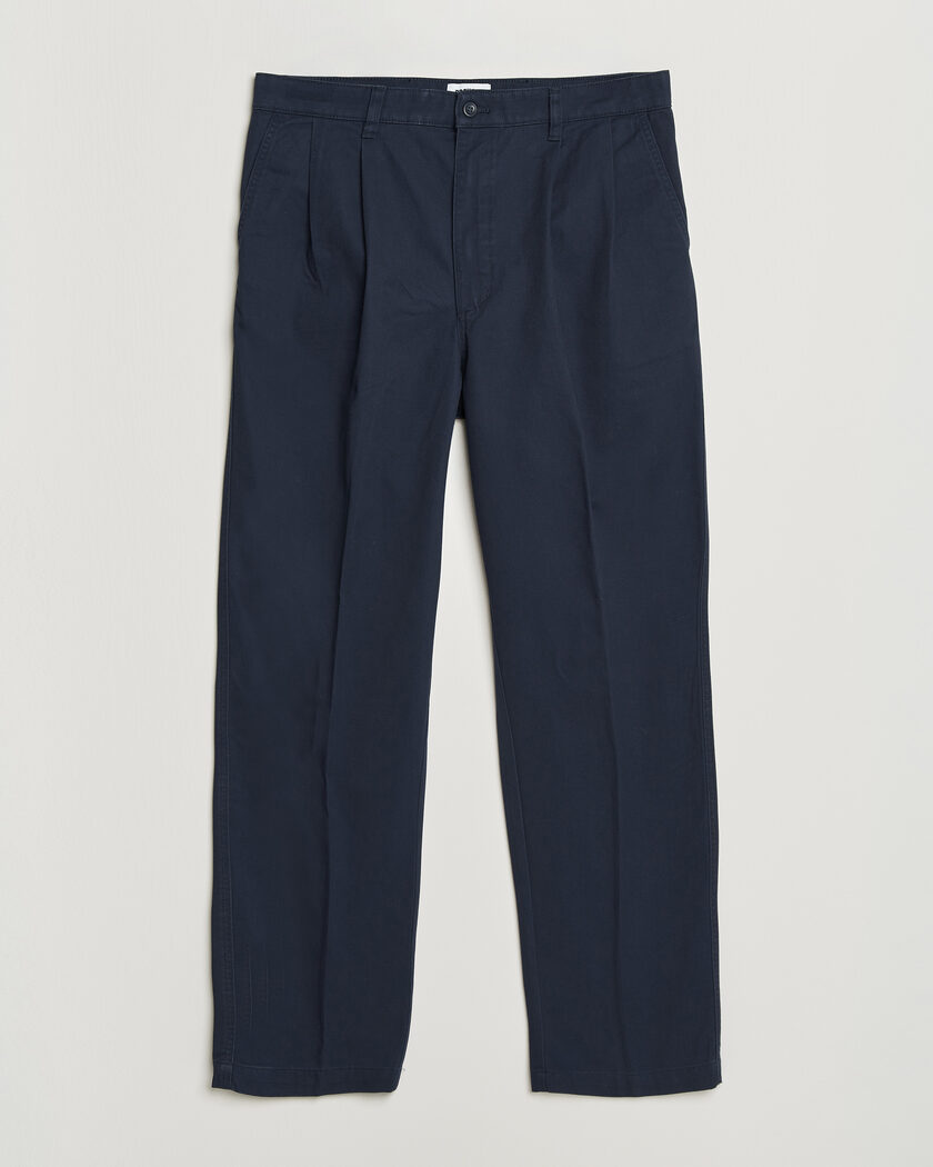 Dockers Original Pleated Chino Loose Navy – Azul