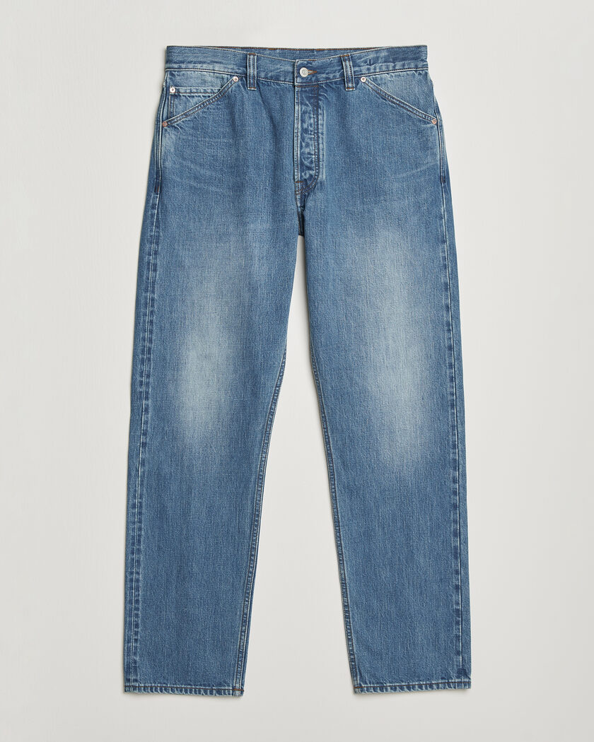 Drake's 5-Pocket Japanese Selvedge Denim Stone Wash – Azul