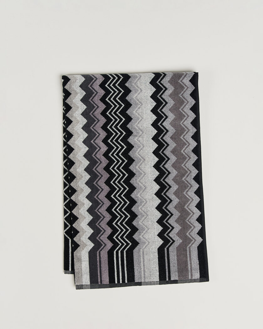 Missoni Home Giacomo Bath Towel 70x115cm Multi Black – Negro