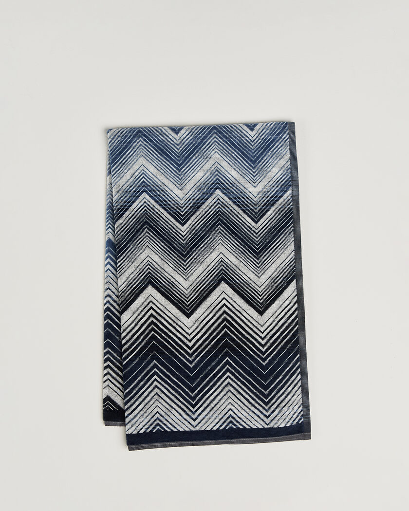 Missoni Home Marea Bath Towel 100x60cm Multi Blue – Azul