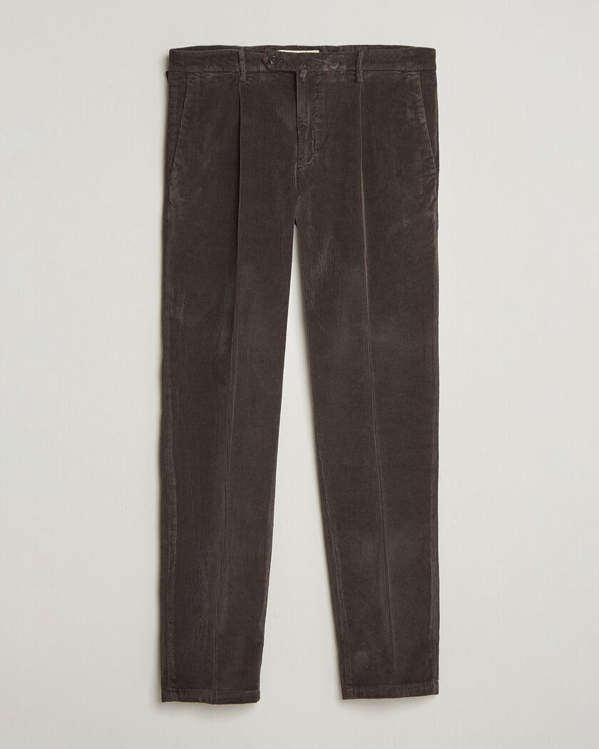 Briglia 1949 Easy Fit Corduroy Trousers Brown – Marrón