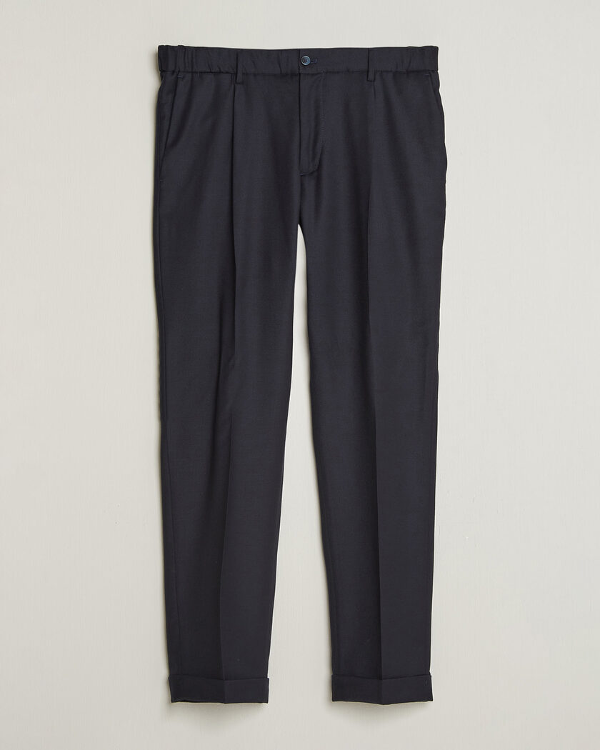 Briglia 1949 Isola Stretch Flannel Trousers Navy – Azul