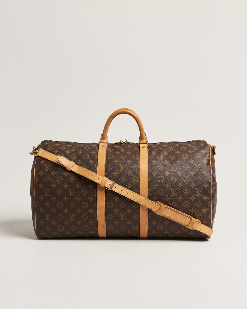 Louis Vuitton Pre-Owned Keepall Bandouliére 55 Monogram – Marrón