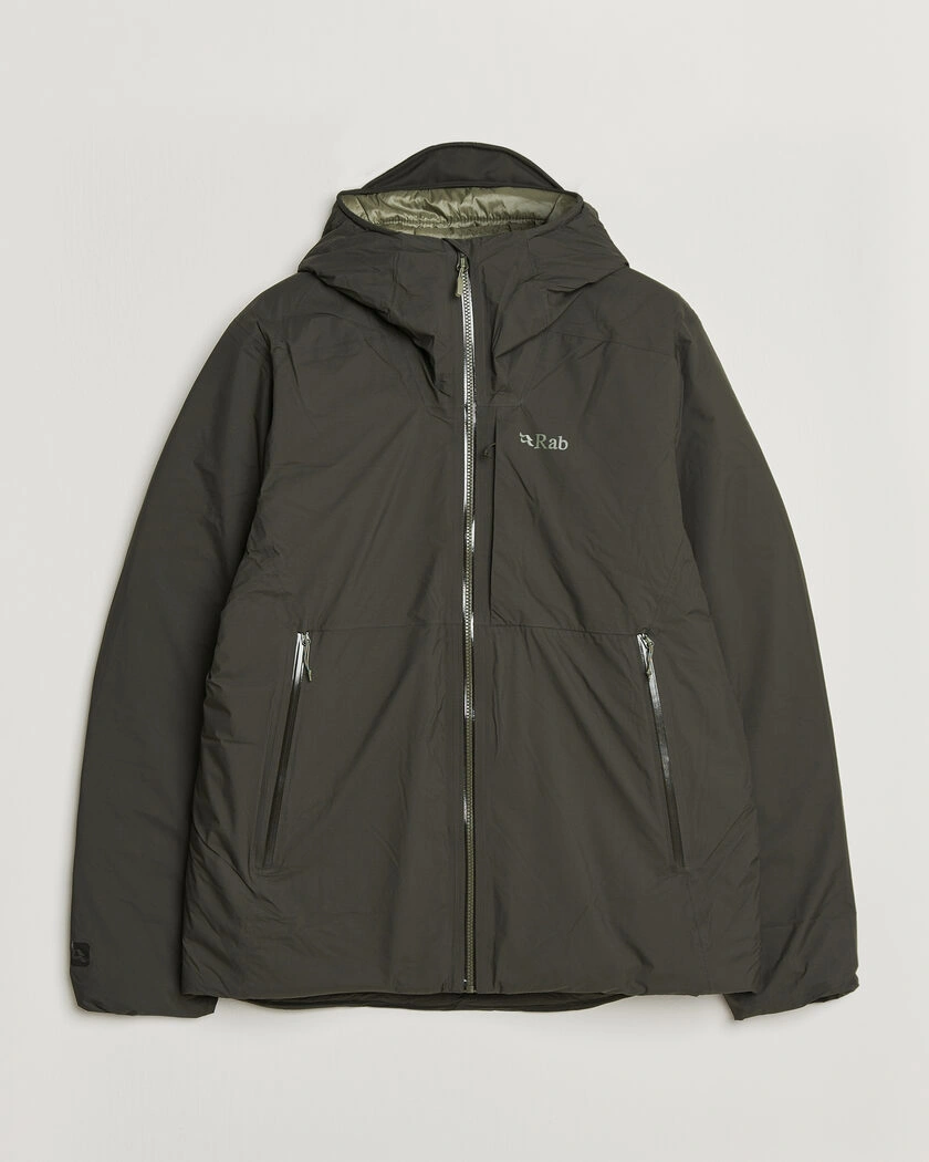 Rab Microlight Waterproof Shield Jacket Dark Army – Verde