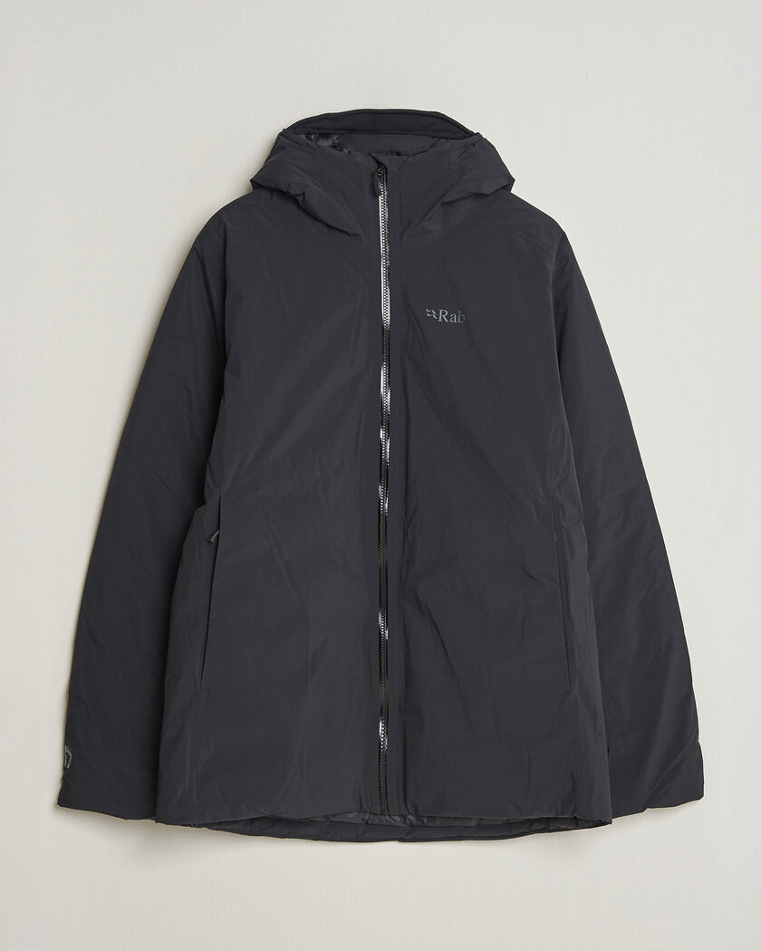 Rab Valiance Waterproof Down Jacket Black – Negro