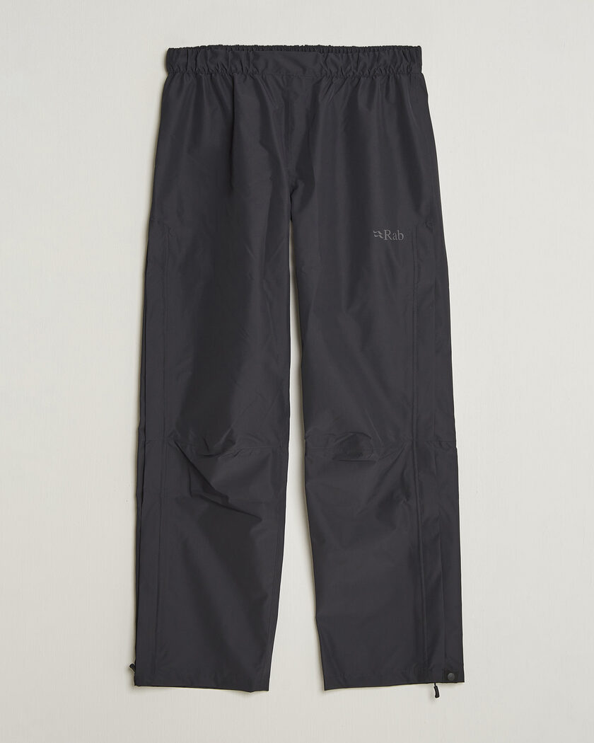 Rab Downpour Waterproof Pants Black – Negro