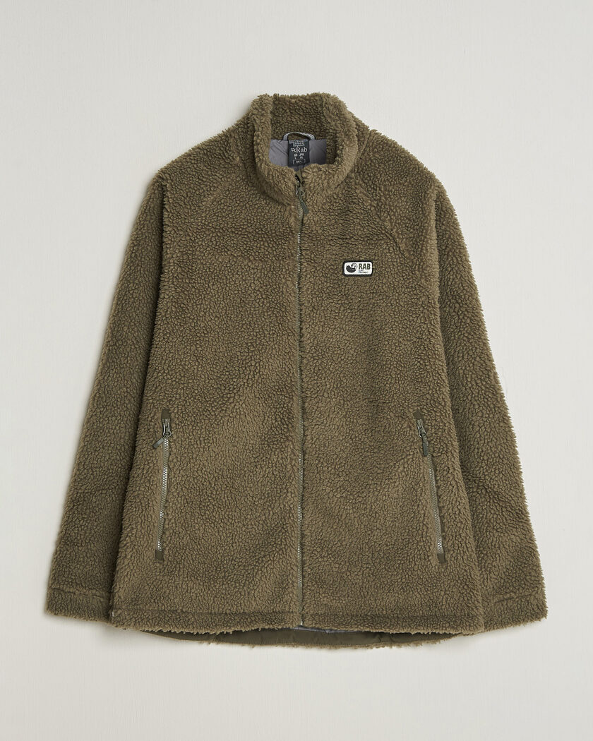  Rab Original Pile Jacket Light Khaki – Verde