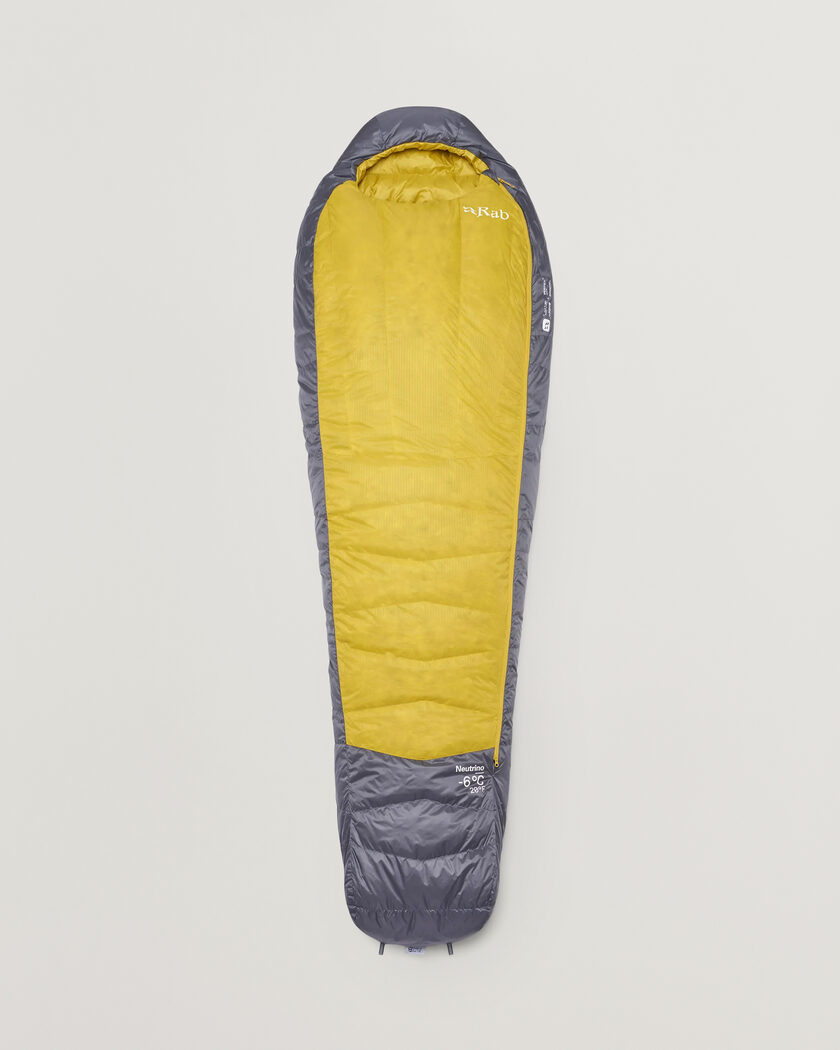 Rab Neutrino -6C Sleeping Bag Regular Graphene/Dark Pollen – Multicolor