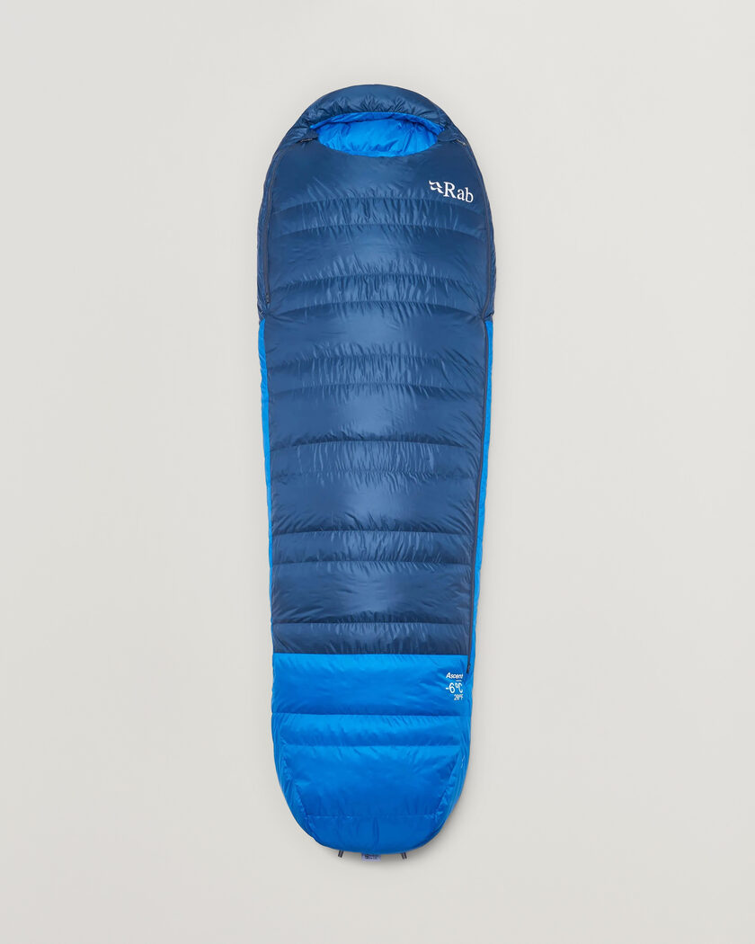 Rab Ascent -6 Sleeping Bag Regular Tempest Blue/Maya Blue – Azul