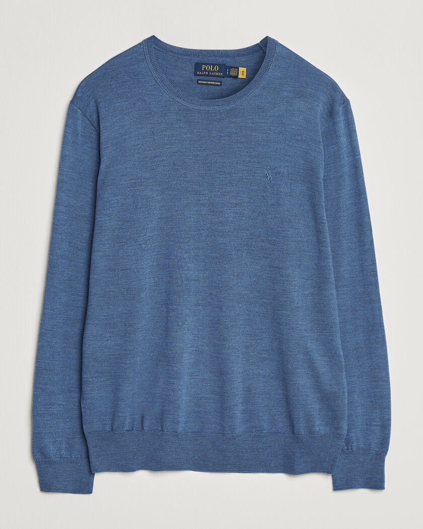 Polo Ralph Lauren Long Sleeve Pullover Clarity Blue – Azul