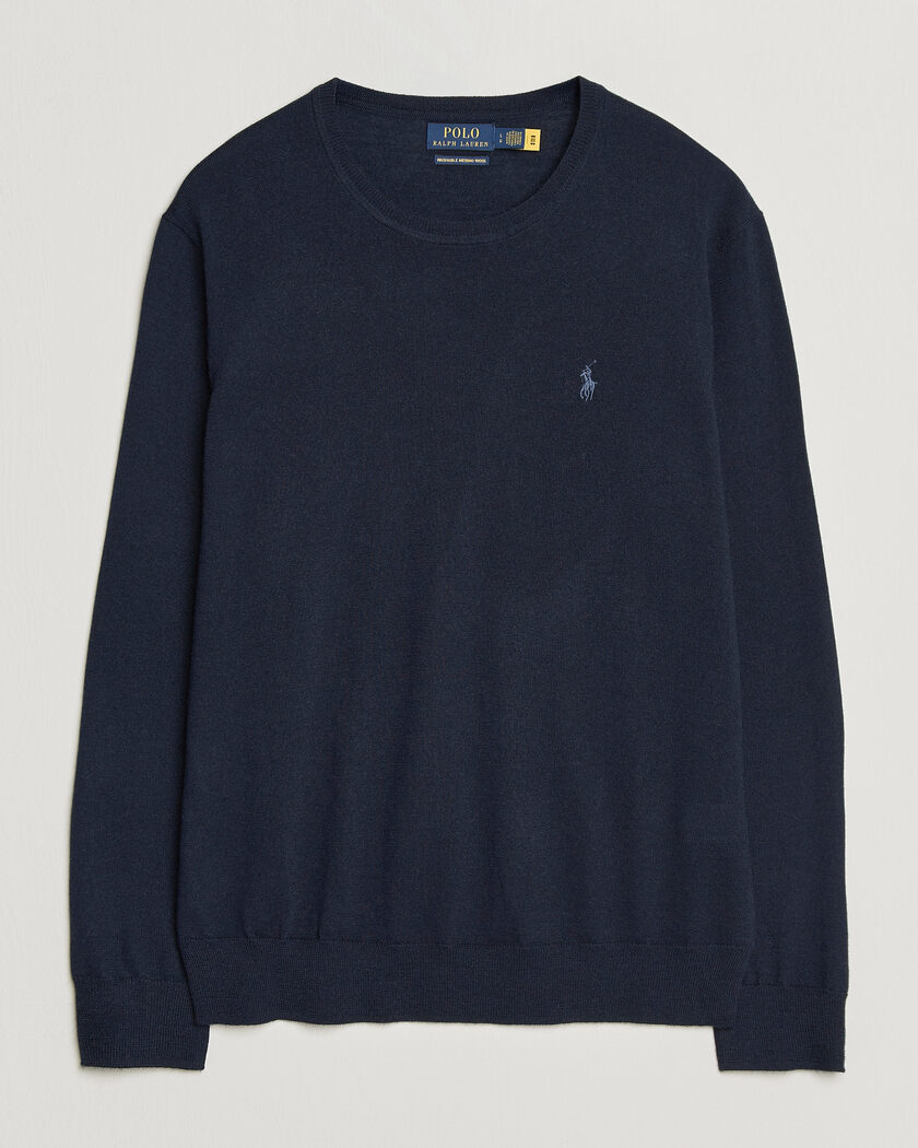 Polo Ralph Lauren Long Sleeve Pullover Hunter Navy – Azul