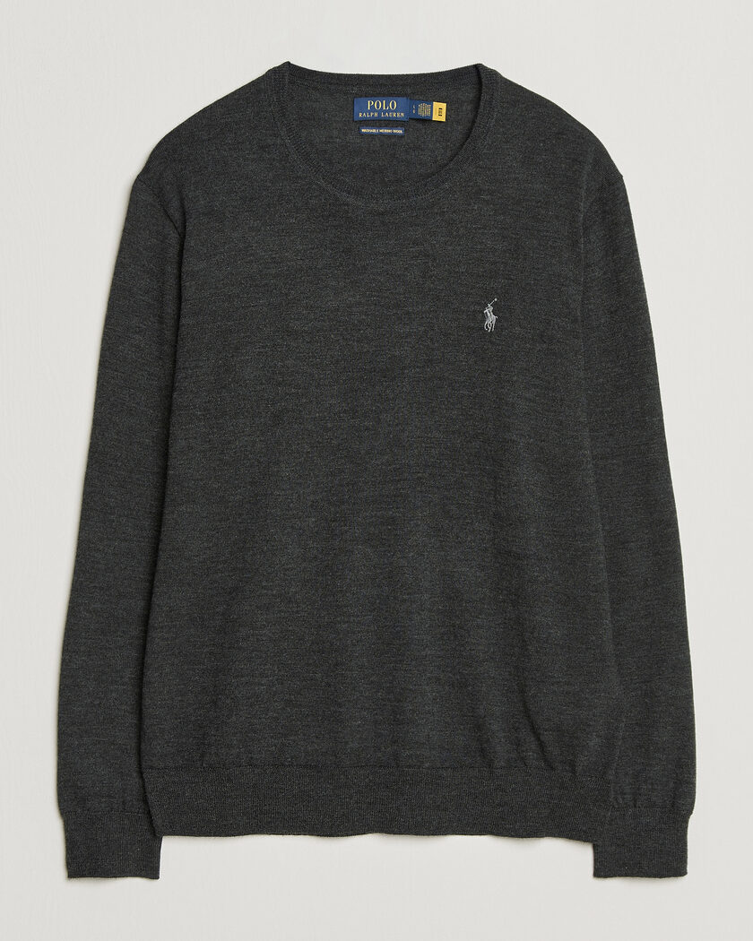 Polo Ralph Lauren Long Sleeve Pullover Dark Granite – Gris