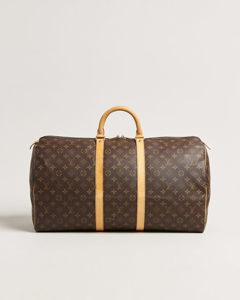 Louis Vuitton Pre-Owned Keepall 55 Monogram – Marrón