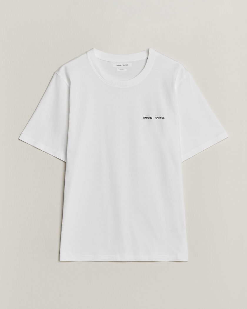 Samsøe Samsøe Thomas Cotton T-Shirt White – Blanco