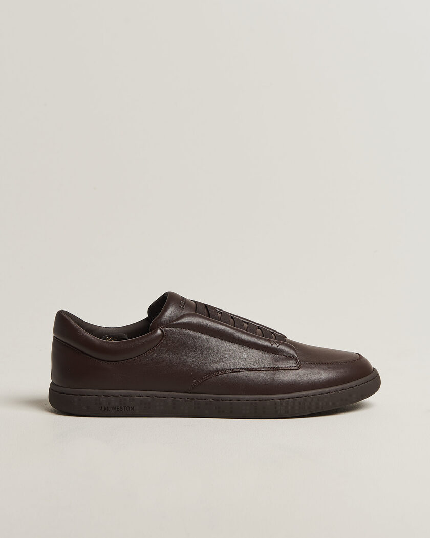 J.M. Weston Dress Sneaker Black Nappa – Negro