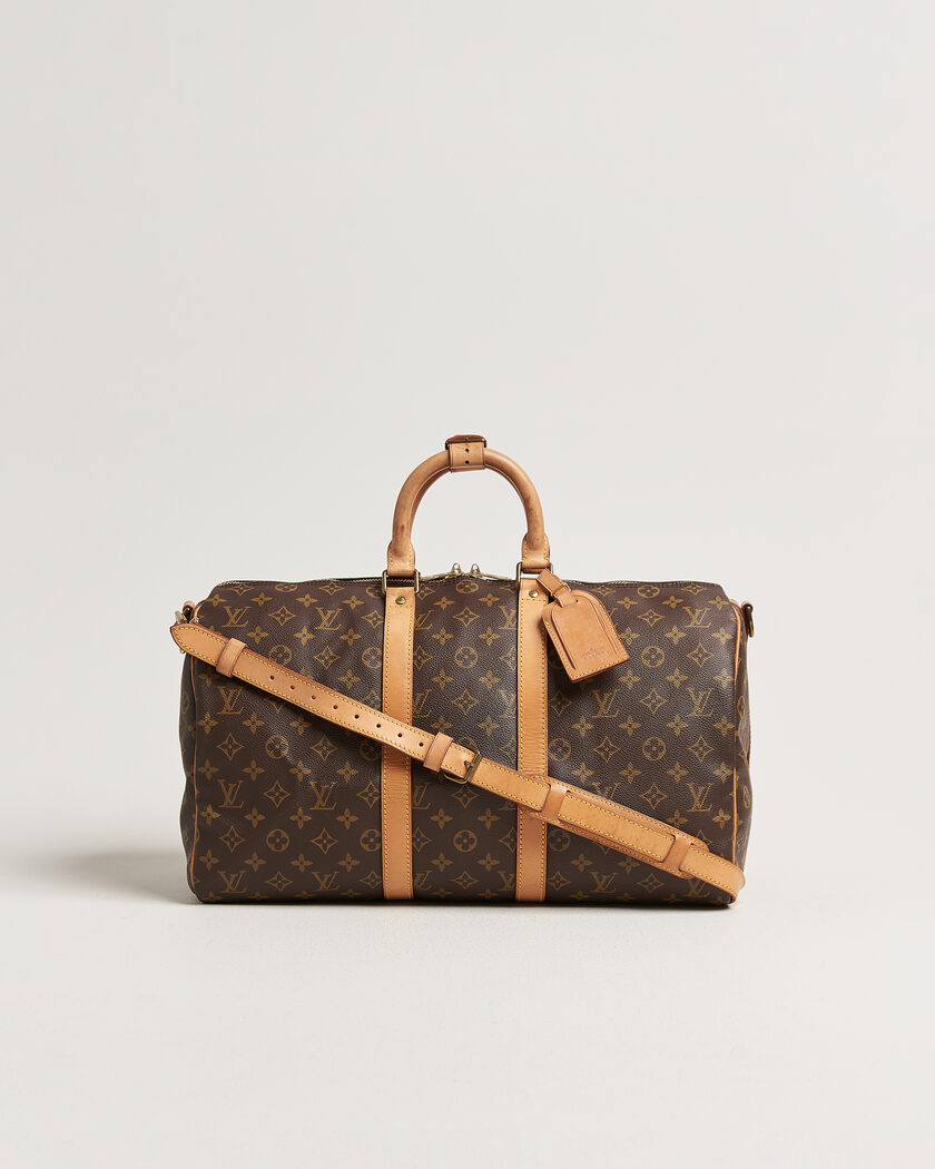 Louis Vuitton Pre-Owned Keepall Bandouliére 45 Monogram – Marrón