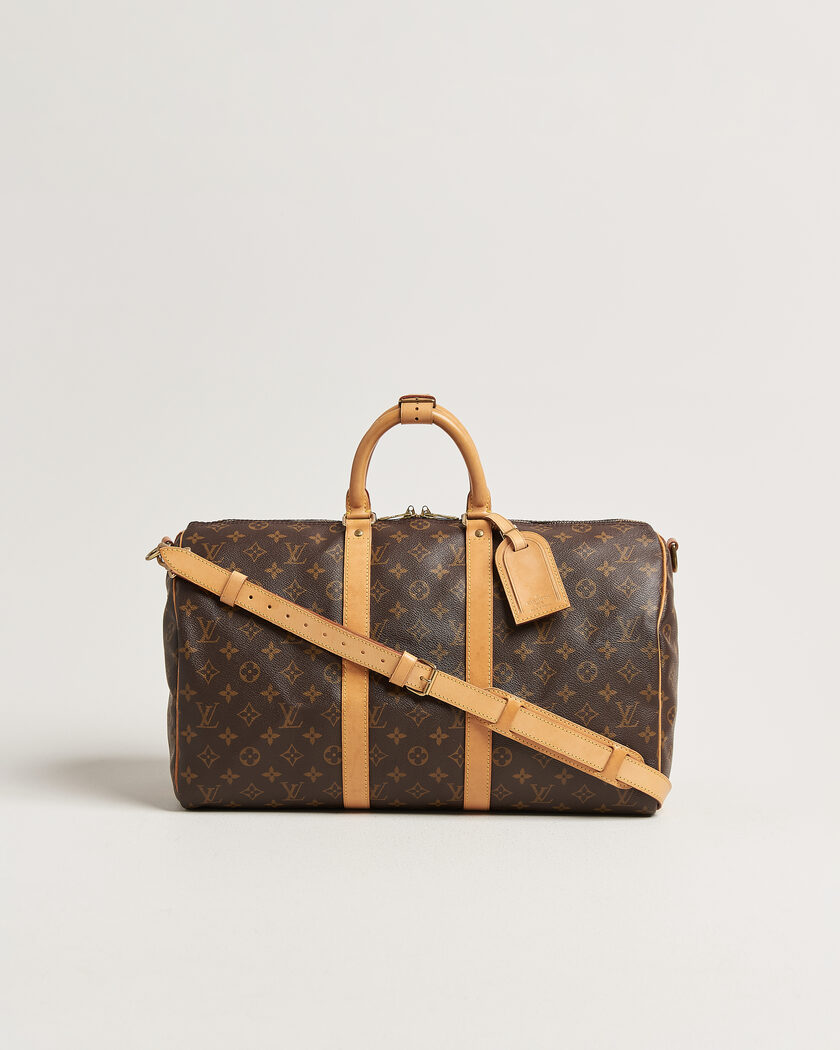Louis Vuitton Pre-Owned Keepall Bandouliére 45 Monogram – Marrón