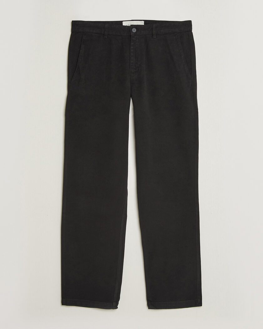 A Day's March Miller Cotton/Lyocell Trousers Black – Negro