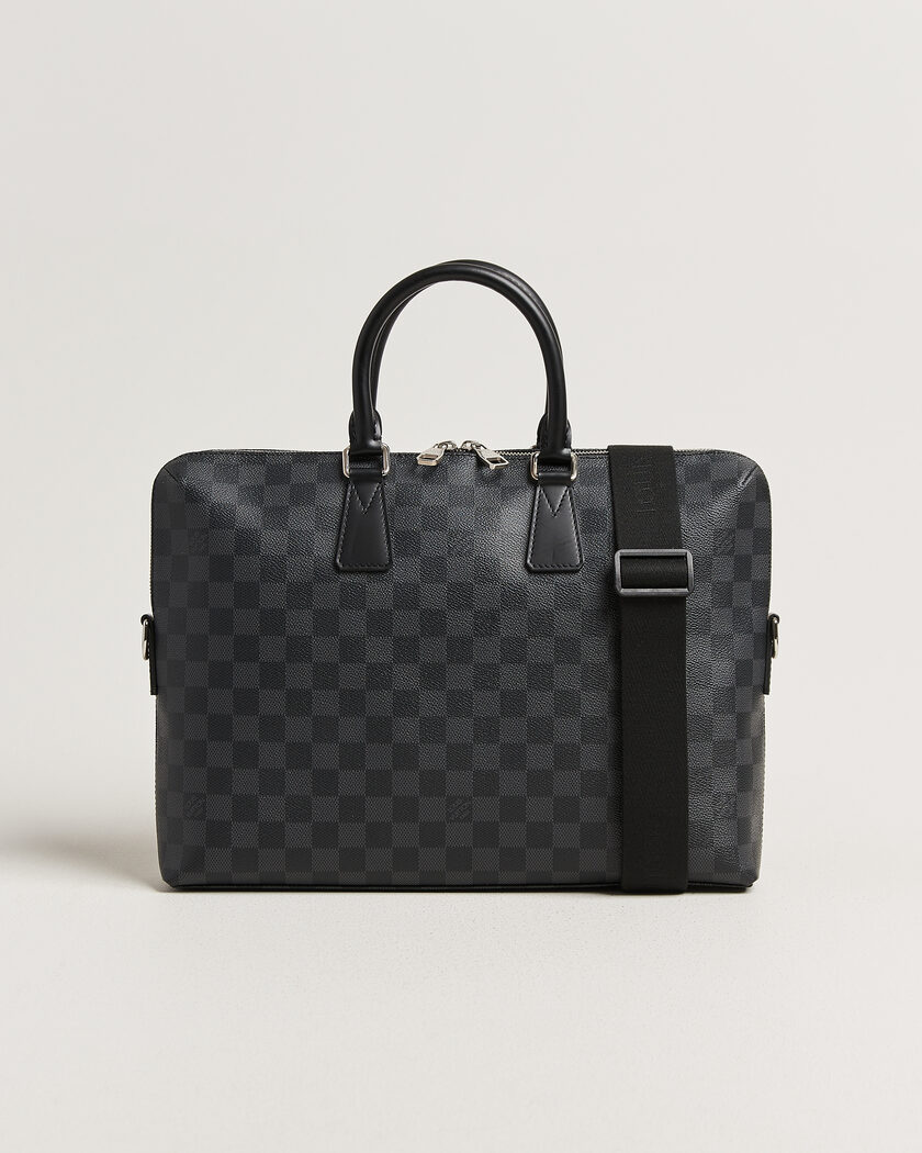Louis Vuitton Pre-Owned Porte Documents Bag Damier Graphite – Gris