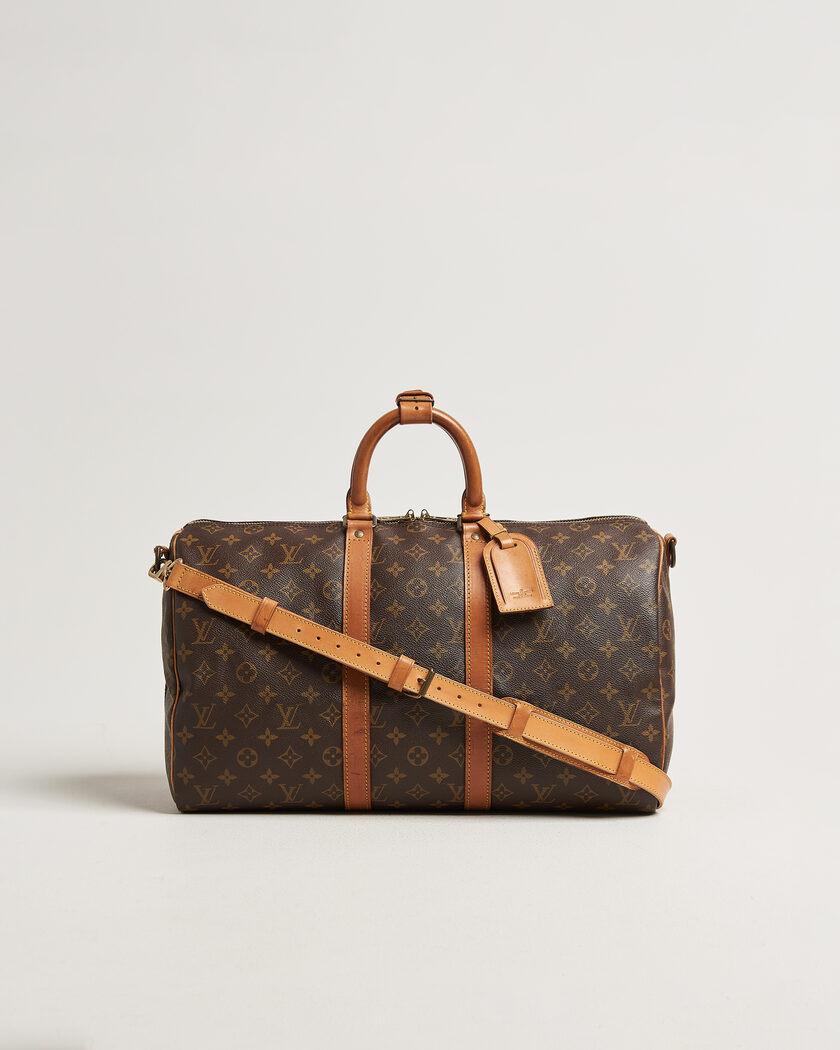 Louis Vuitton Pre-Owned Keepall 45 Bandoulière Monogram – Marrón