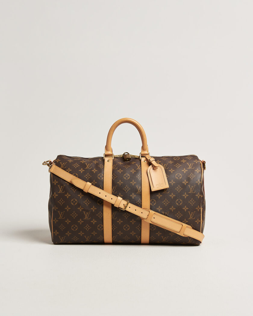 Louis Vuitton Pre-Owned Keepall 45 Bandoulière Monogram – Marrón