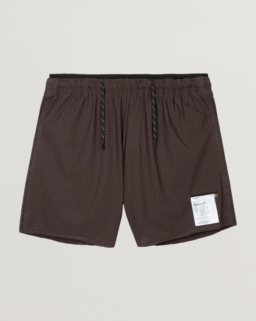 Satisfy Space-O 5 Inch Shorts Deep Mahogany – Marrón