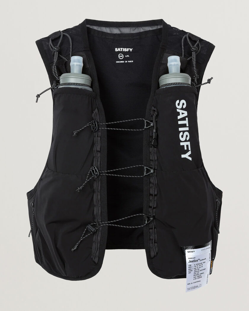 Satisfy TechSilk Drift Cordura 5L Hydration Vest Black – Negro