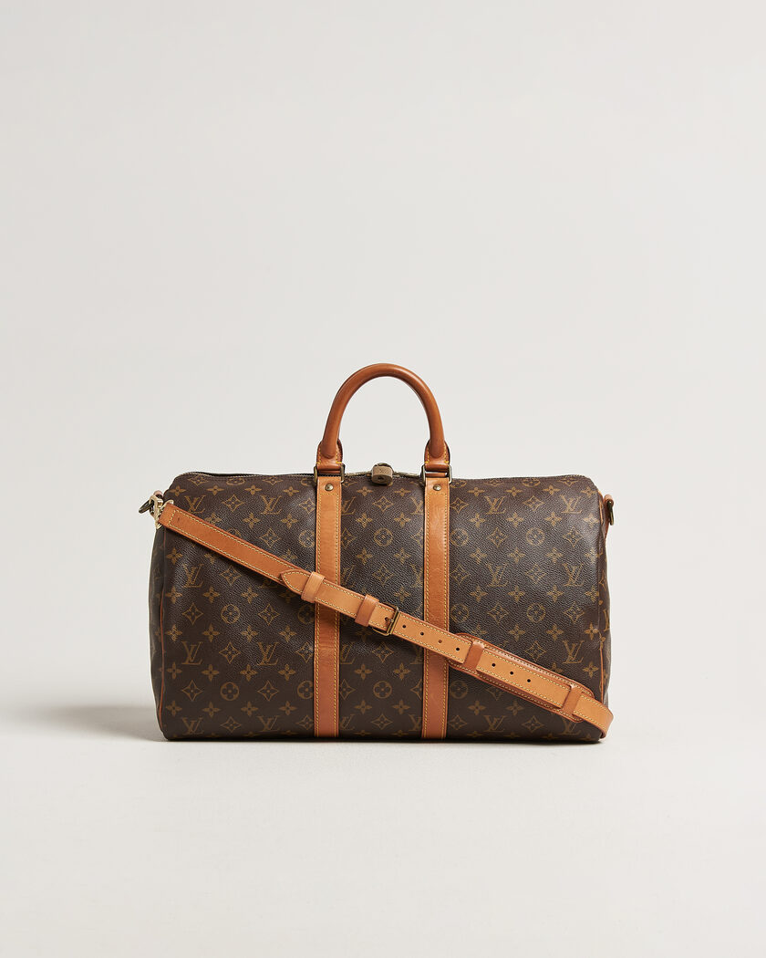 Louis Vuitton Pre-Owned Keepall Bandouliére 45 Monogram – Marrón