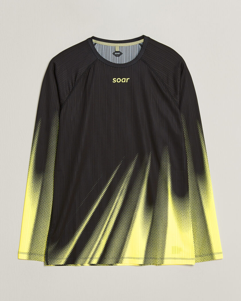 SOAR Running LS Race Base Yellow/Black – Multicolor
