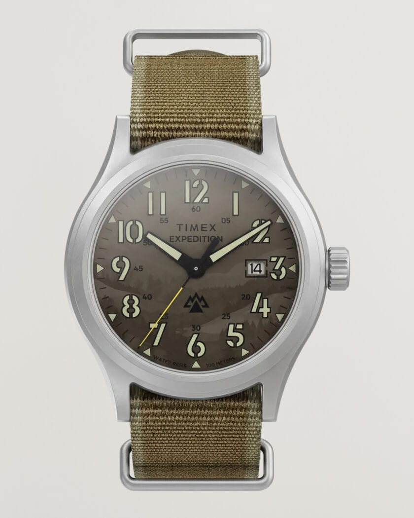 Timex Expedition Sierra Fabric Strap 40mm Khaki Camo Dial – Marrón