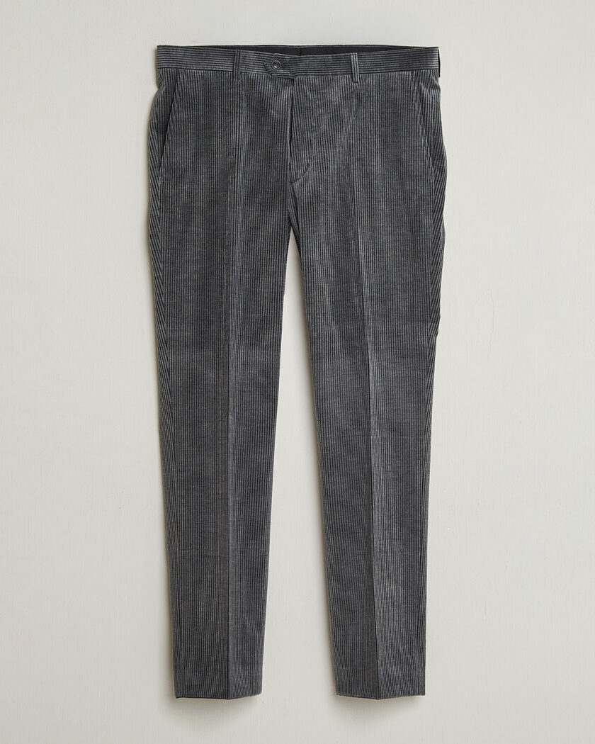 Oscar Jacobson Dandy Corduroy Trousers Grey – Gris