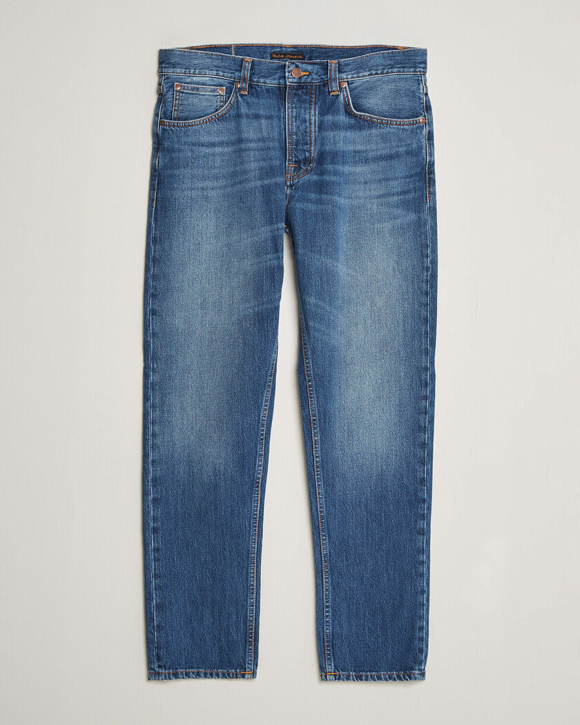 Nudie Jeans Steady Eddie II Jeans Rain River – Azul