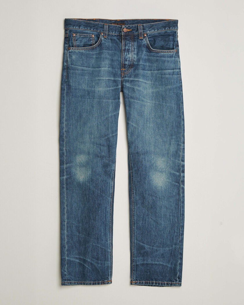 Nudie Jeans Rad Rufus Jeans Lineage Tracks – Azul