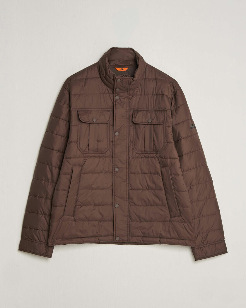 J.Lindeberg Bailey Light Padded Jacket Seal Brown – Marrón