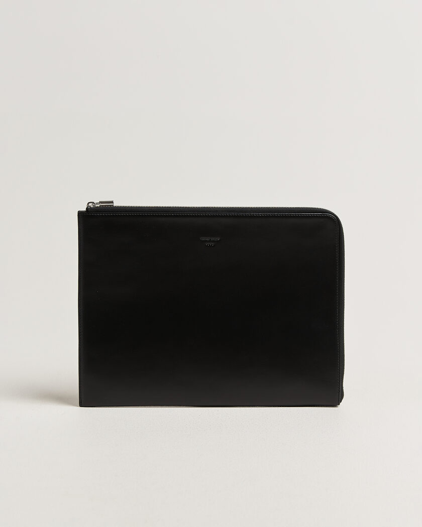 Tiger of Sweden Vitama Smooth Leather Portfolio Black – Negro