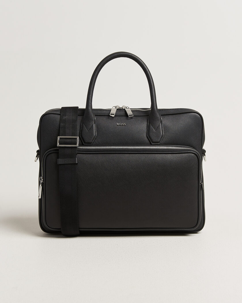 BOSS BLACK Northon Slim Document Case Black – Negro