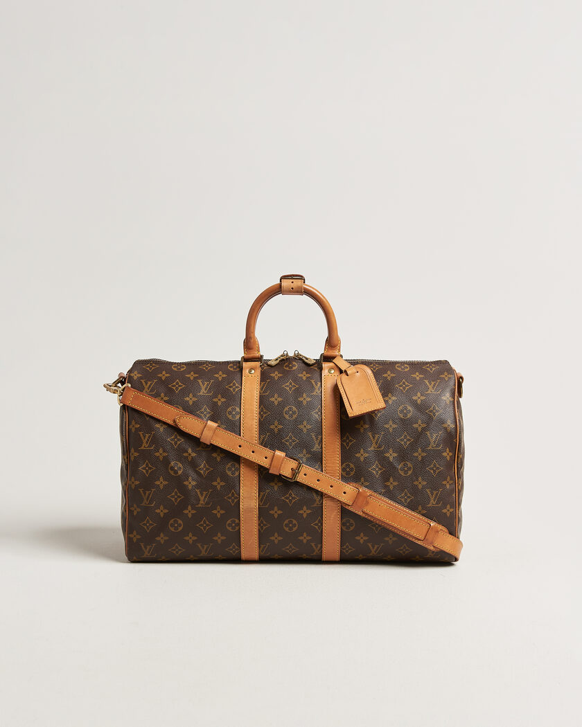 Louis Vuitton Pre-Owned Keepall 45 Bandoulière Monogram – Marrón
