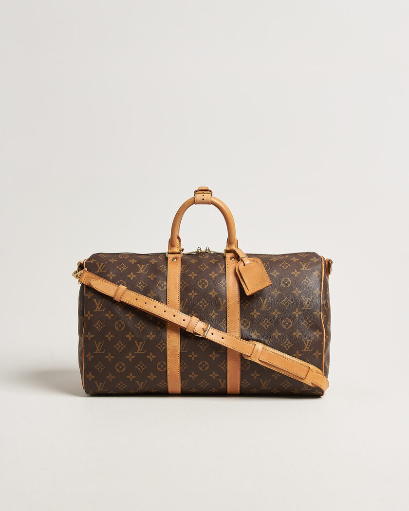 Louis Vuitton Pre-Owned Keepall 45 Bandoulière Monogram – Marrón