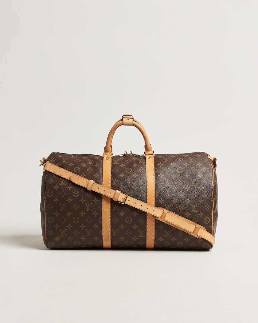 Louis Vuitton Pre-Owned Keepall 50 Bandoulière Monogram – Marrón