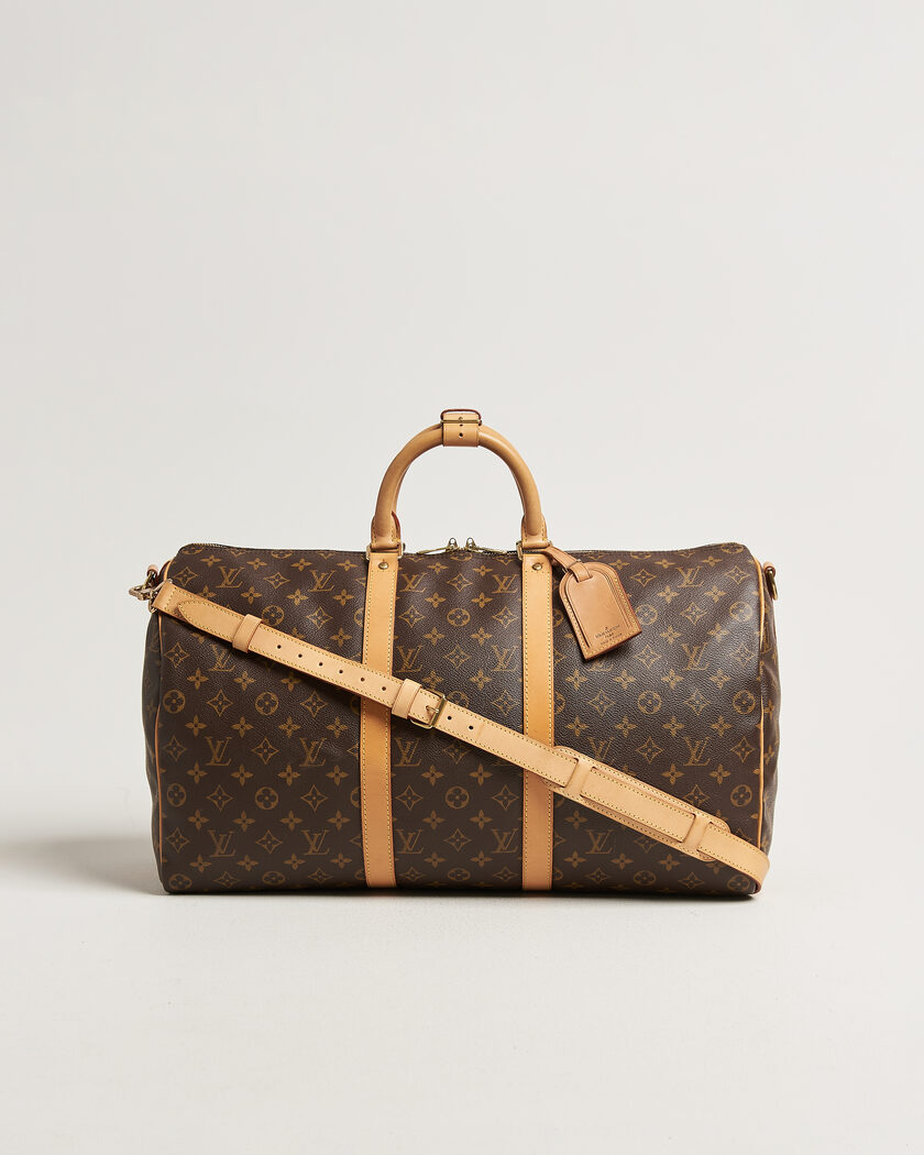 Louis Vuitton Pre-Owned Keepall 50 Bandoulière Monogram – Marrón