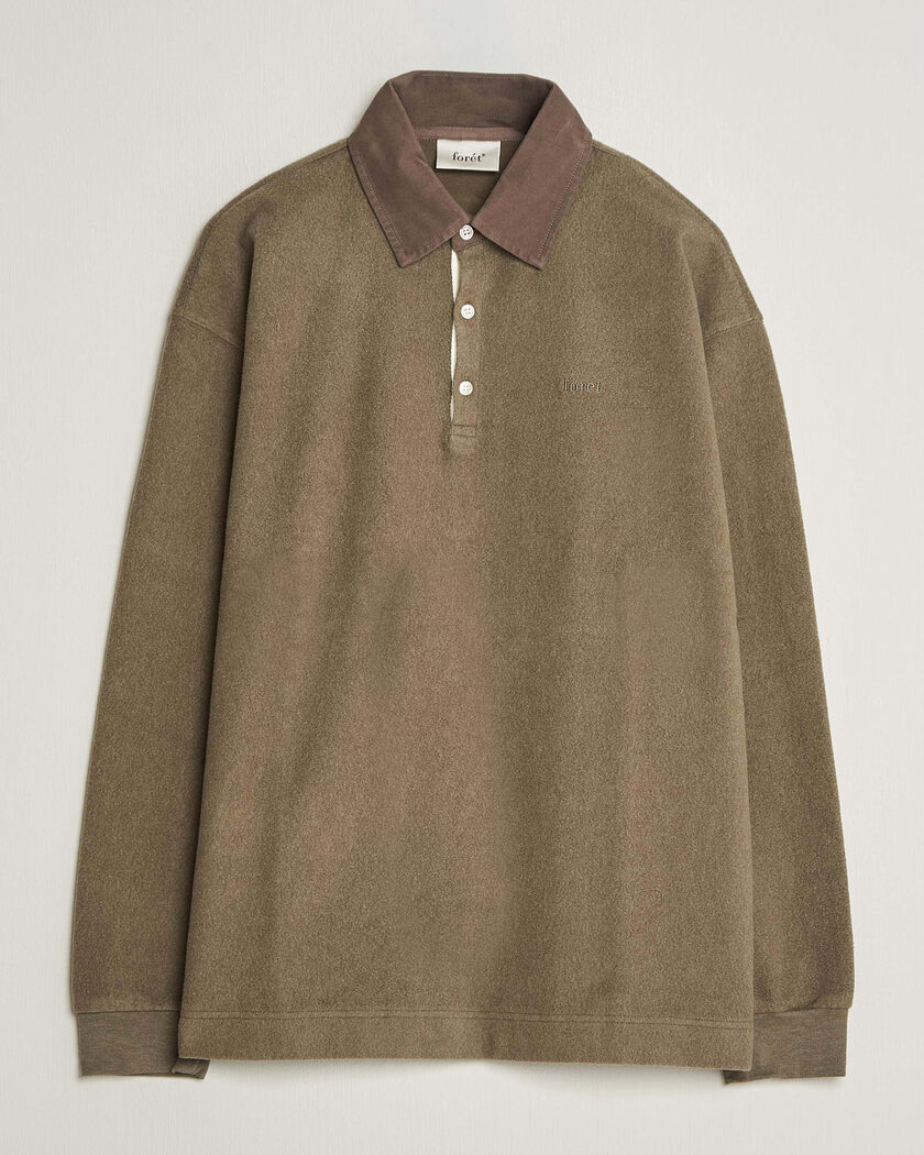Forét Herb Brushed Rugby Washed Brown – Marrón
